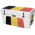 Belgium Flag Distressed YETI Tundra 75 Hard Cooler Skin